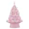 Mr. Cottontail Pink 13&#x22; Ceramic Easter Bunny Tree